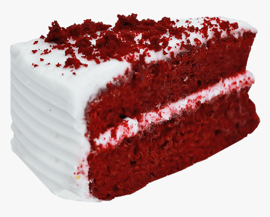 Red Velvet Cake Piece - Red Velvet Cake Png, Transparent Png, Free Download