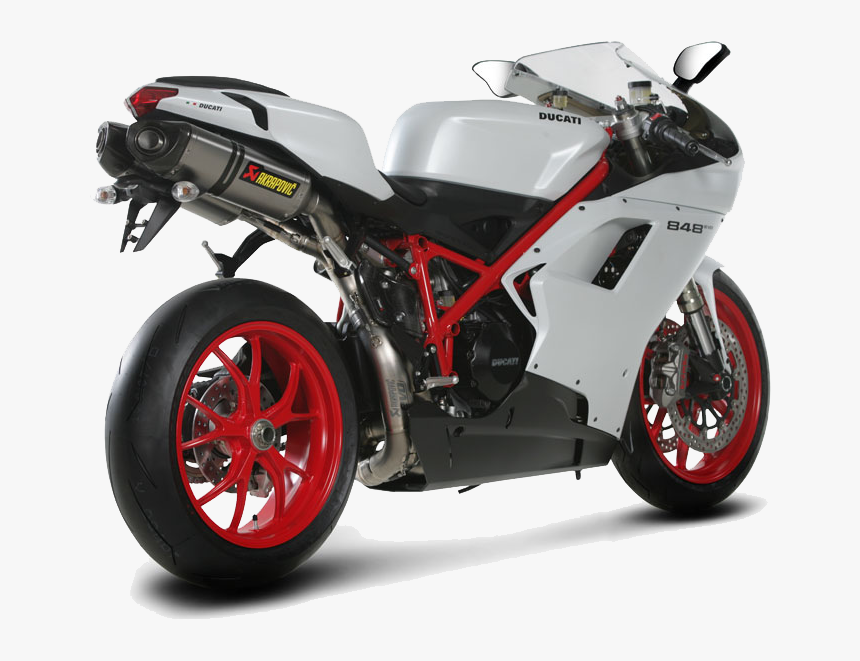 Download Ducati Png File - Ducati 848 Akrapovic, Transparent Png, Free Download