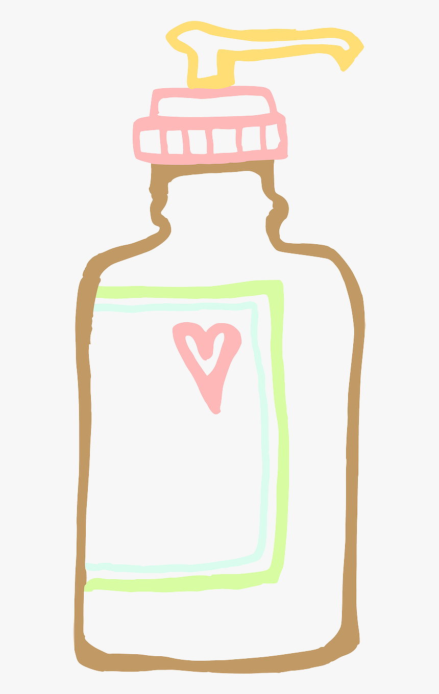 Transparent Lotion Bottle Png - Lotion Bottle Clip Art, Png Download - kind...