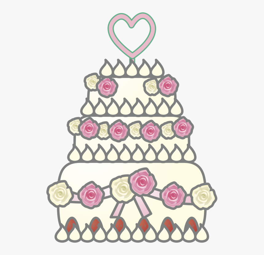 Pink,icing,food - Wedding, HD Png Download, Free Download