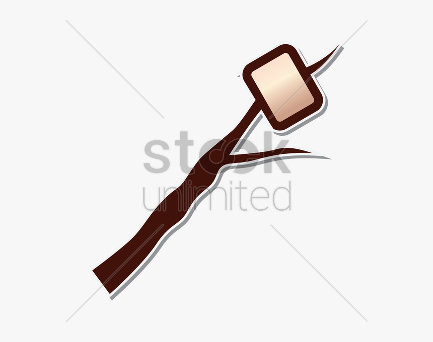 Marshmellow Clipart Marshmallow Stick, HD Png Download, Free Download