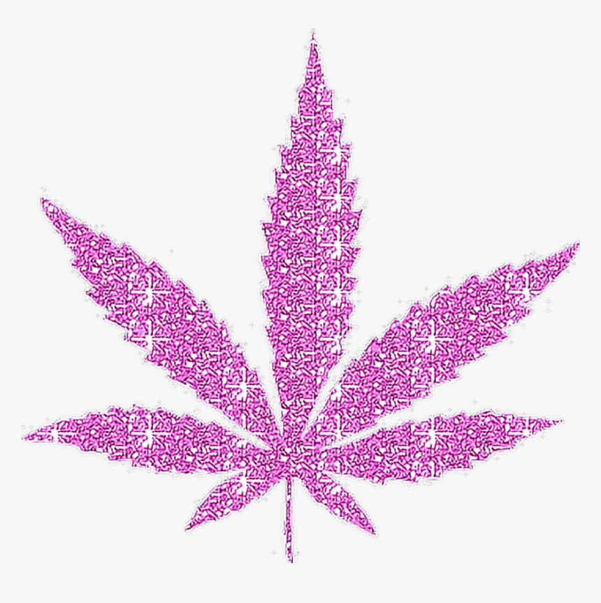 #cute #kawaii #pink #hotpink #adorable #marijuana #marijuanalovers - Marijuana Leaf Clip Art, HD Png Download, Free Download