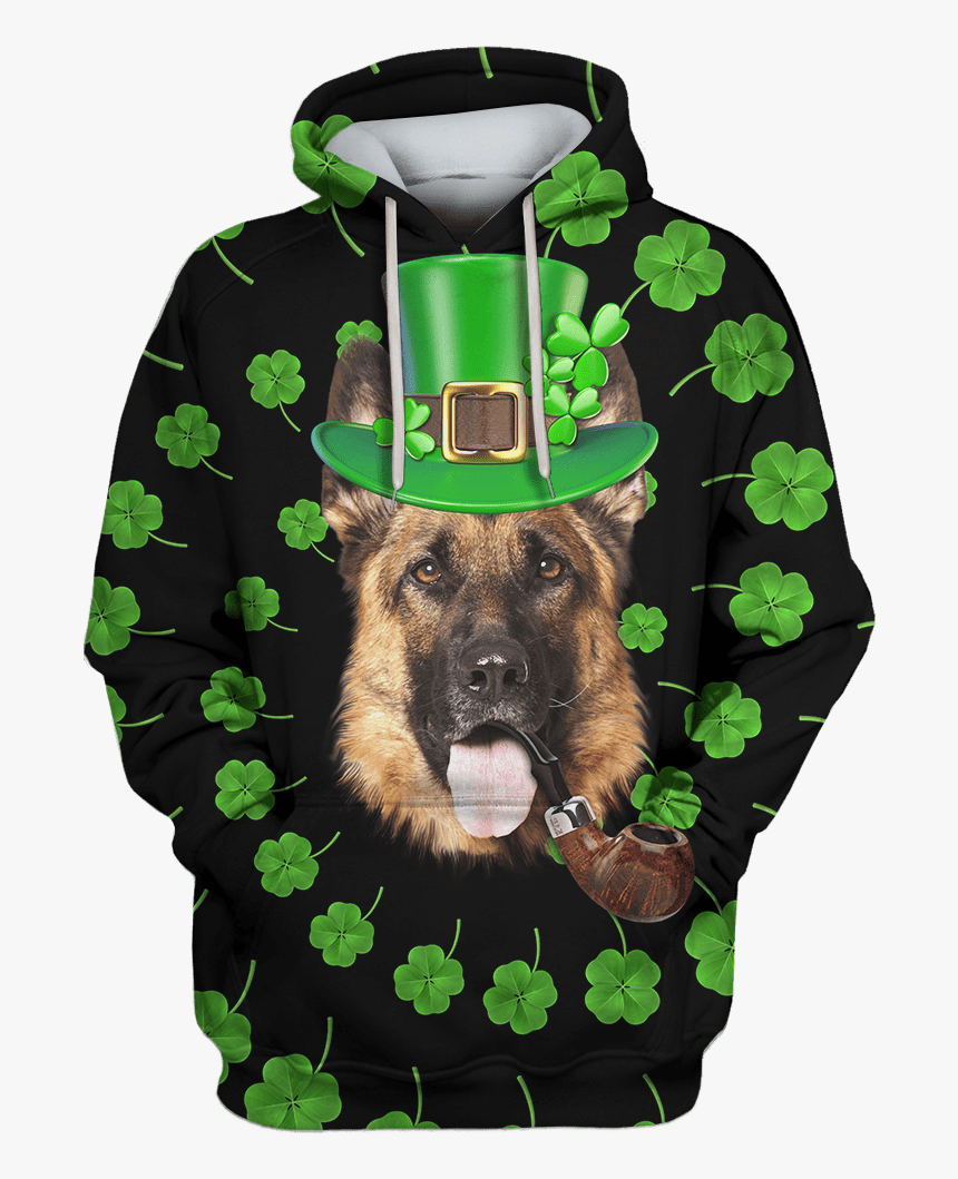 Gearhuman 3d German Shepherd Custom T-shirt - Hoodie, HD Png Download, Free Download