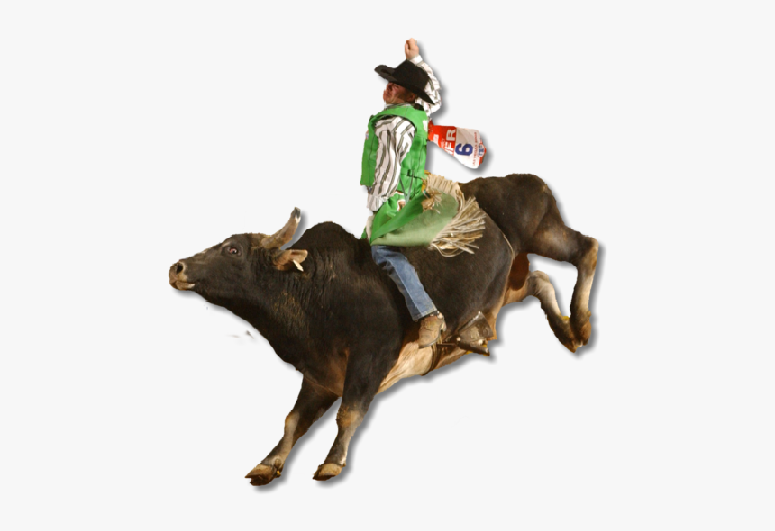 Bull Riding Png, Transparent Png, Free Download