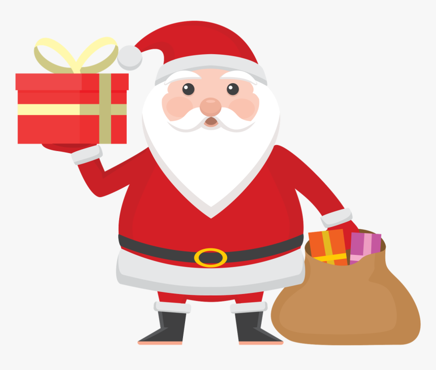 Free Png Images Download - Santa With Transparent Background, Png Download, Free Download