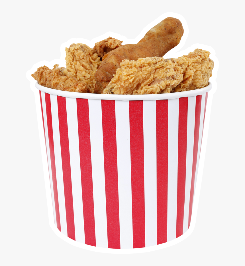 Fried Chicken Bucket Png, Transparent Png, Free Download