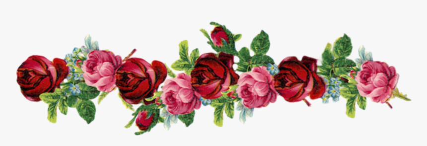Transparent Luther Rose Png - Red Flower Border Png, Png Download, Free Download