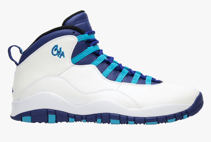 Jordan 10s Blue And White, HD Png Download, Free Download