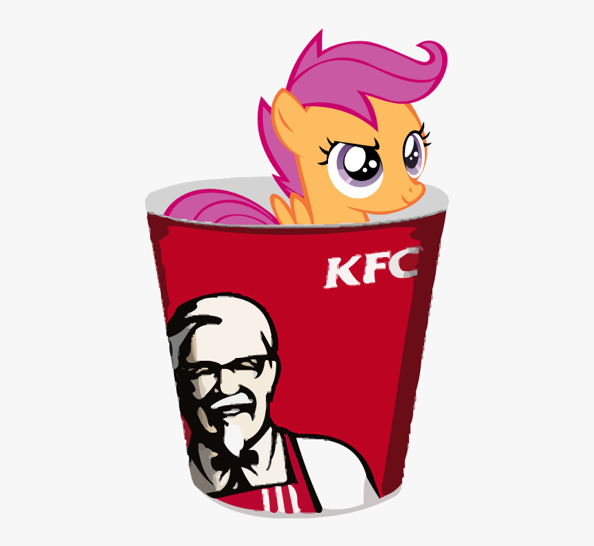 Kfc Chicken Bucket Vector Clipart , Png Download - Empty Kfc Bucket Png, Transparent Png, Free Download