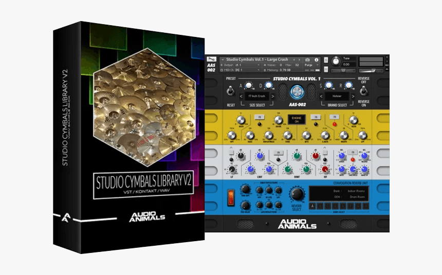 Studio Cymbals Library - Kontakt Timbal, HD Png Download, Free Download