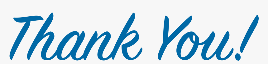 Thank You Png - Thank You Blue Transparent, Png Download, Free Download