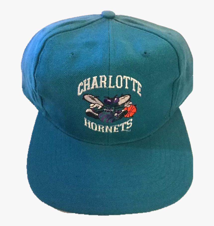 Vintage Charlotte Hornets Snapback , Png Download - Charlotte Hornets, Transparent Png, Free Download