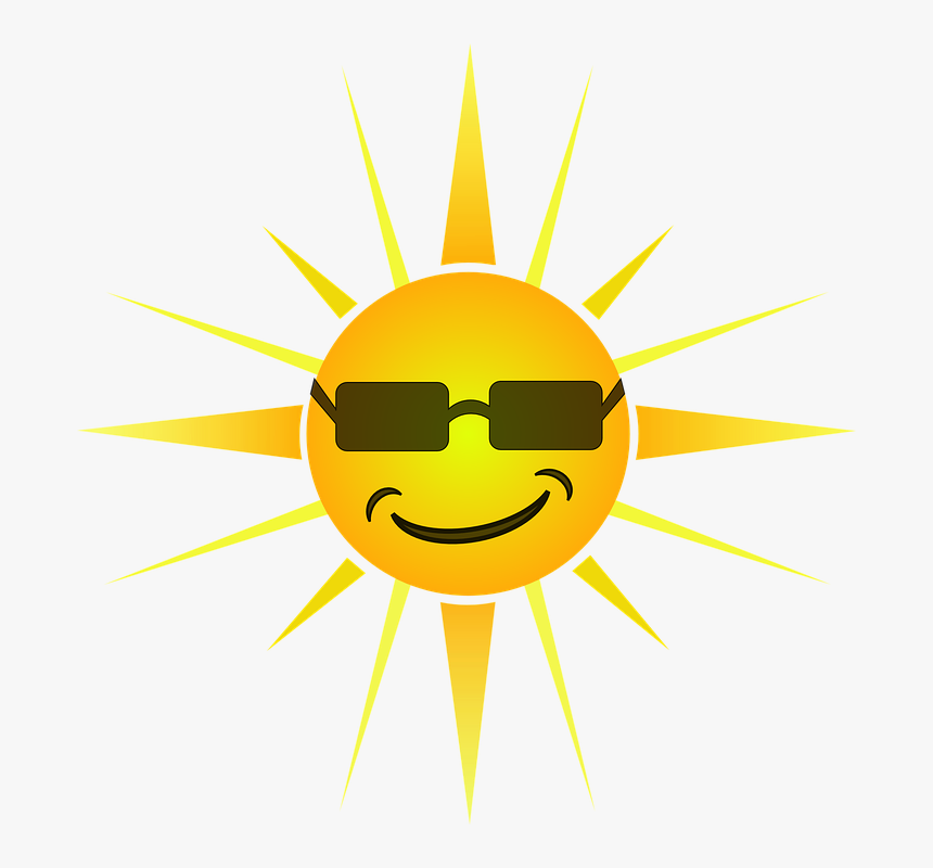 Transparent Bright Sun Png - Cool Sun Clipart, Png Download, Free Download