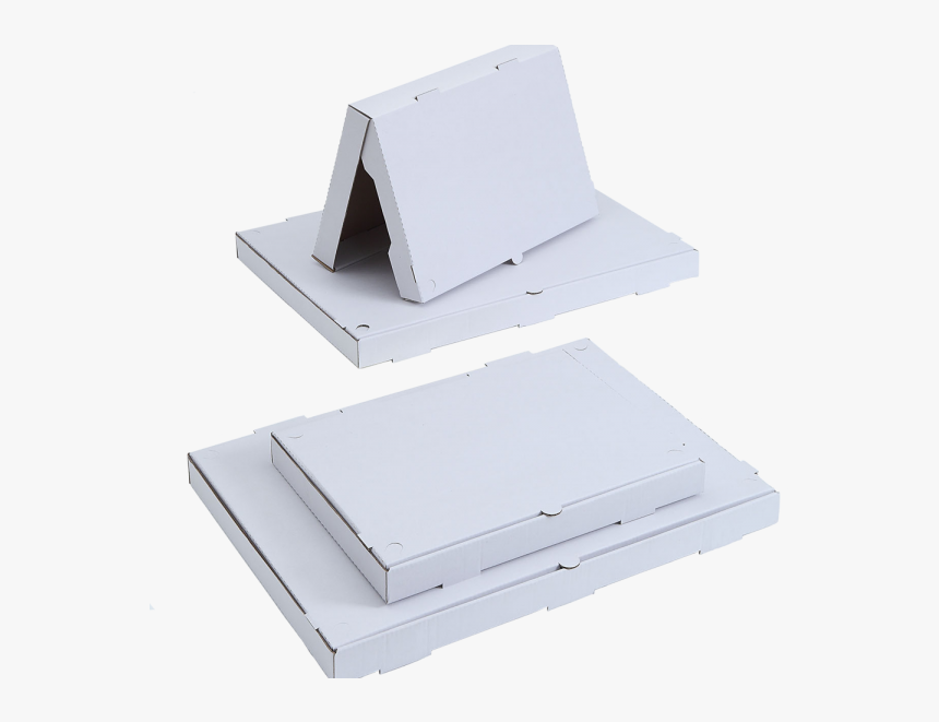 Plain White/kraft Sheet Pizza Boxes - Paper, HD Png Download, Free Download