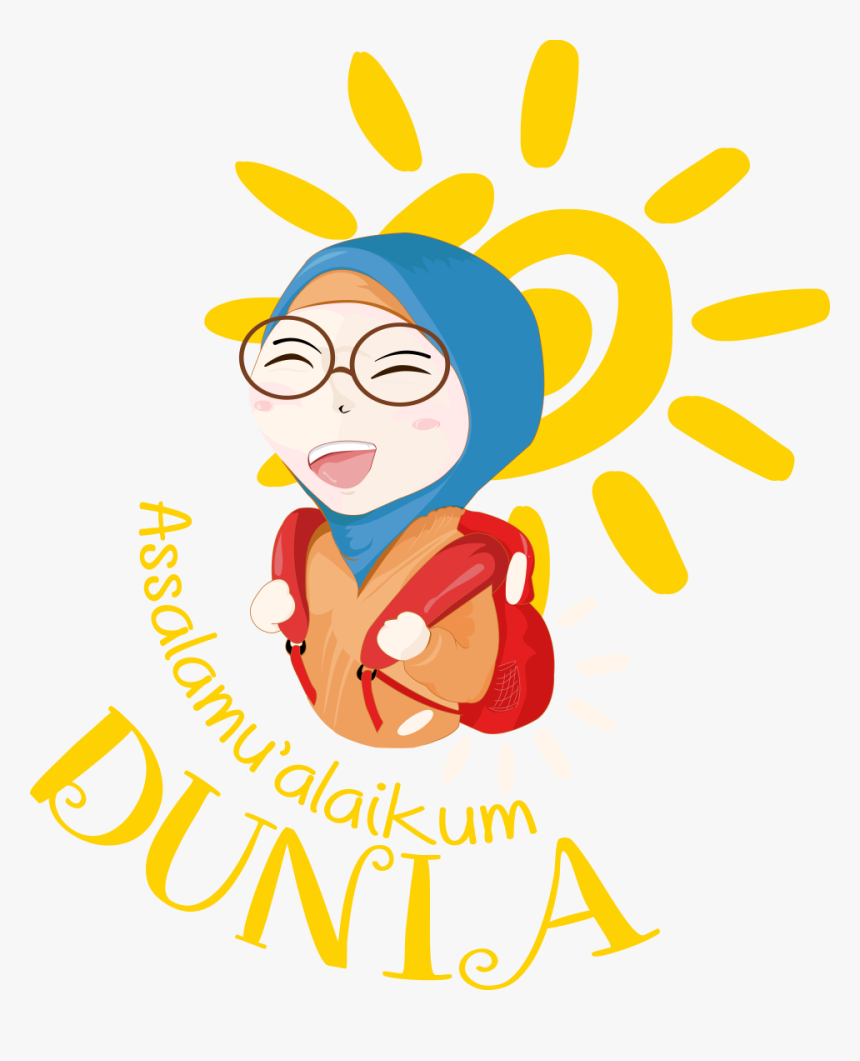 Islamic, Girl, Bright - Sun Clip Art, HD Png Download, Free Download
