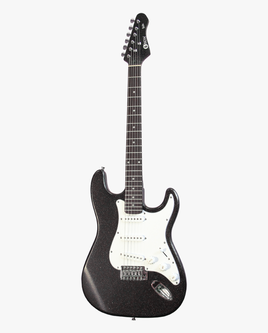 Glitter Finish S Style Electric Guitar - Squier Vintage Modified Stratocaster Black, HD Png Download, Free Download