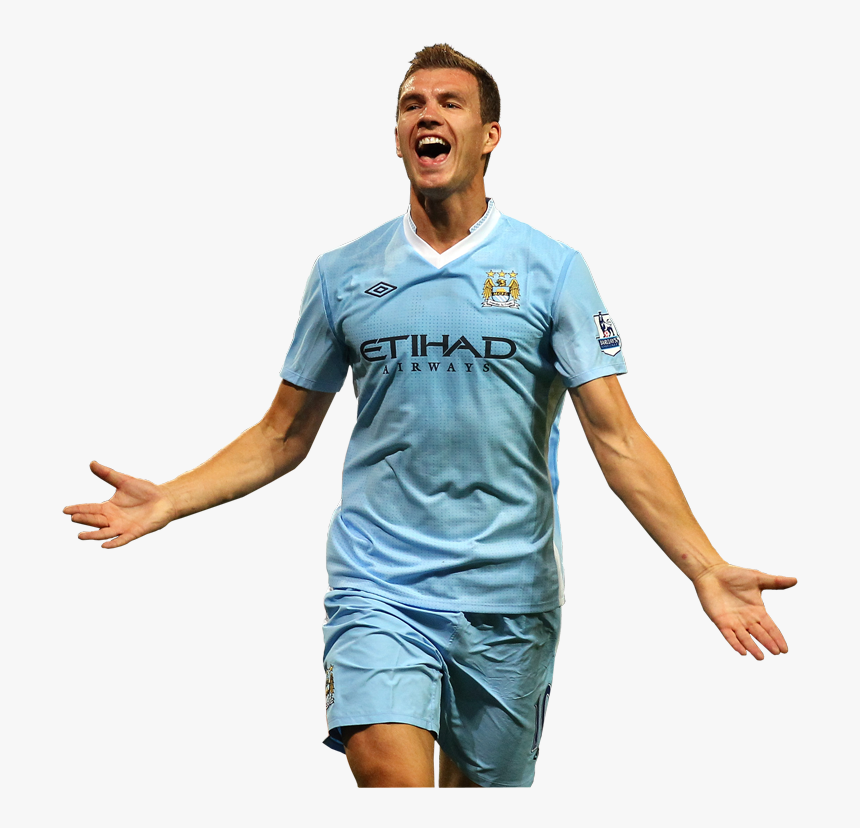 Edin Dzeko Wallpaper Man City , Png Download - Edin Dzeko ...