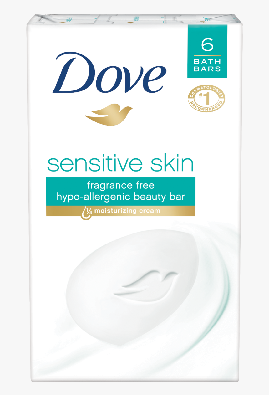 Dove Sensitive Skin Beauty Bar - Smile, HD Png Download, Free Download