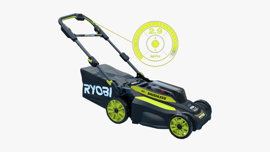 40v - Walk-behind Mower, HD Png Download, Free Download