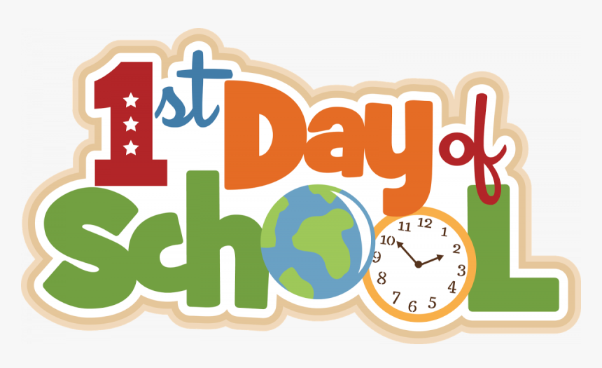 First Day Of School Clipart, HD Png Download, Free Download