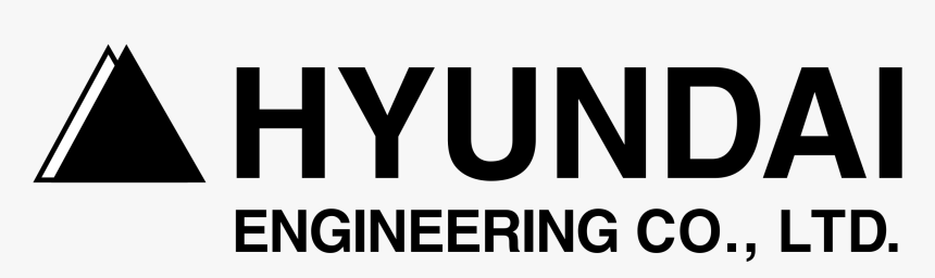 Transparent Hyundai Logo Transparent Png - Hyundai Engineering & Construction, Png Download, Free Download