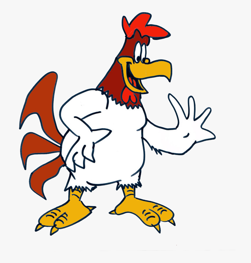 Foghorn Leghorn Png Background - Leghorn Foghorn Cartoon, Transparent Png, Free Download