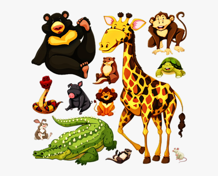 #zoo #animals #fauna - Types Of Animals Clipart, HD Png Download, Free Download