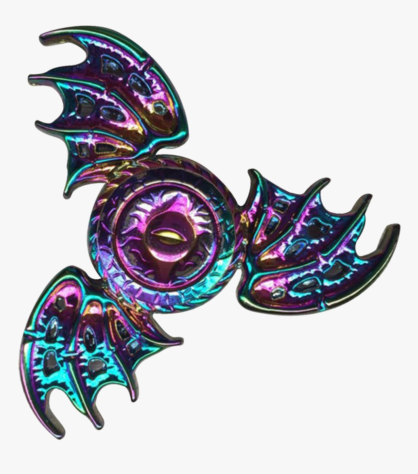 Spinner Transparent Background Png - Metallic Dragon Fidget Spinner, Png Download, Free Download