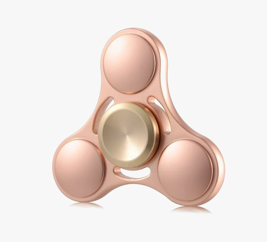 Rose Gold Fidget Spinner Transparent - Circle, HD Png Download, Free Download