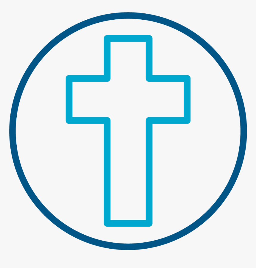 Cross In Circle Icon - Cross, HD Png Download, Free Download