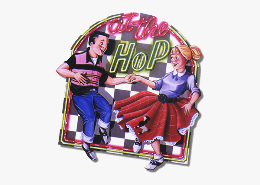 Sock Hop Clipart - 1950s Theme, HD Png Download, Free Download