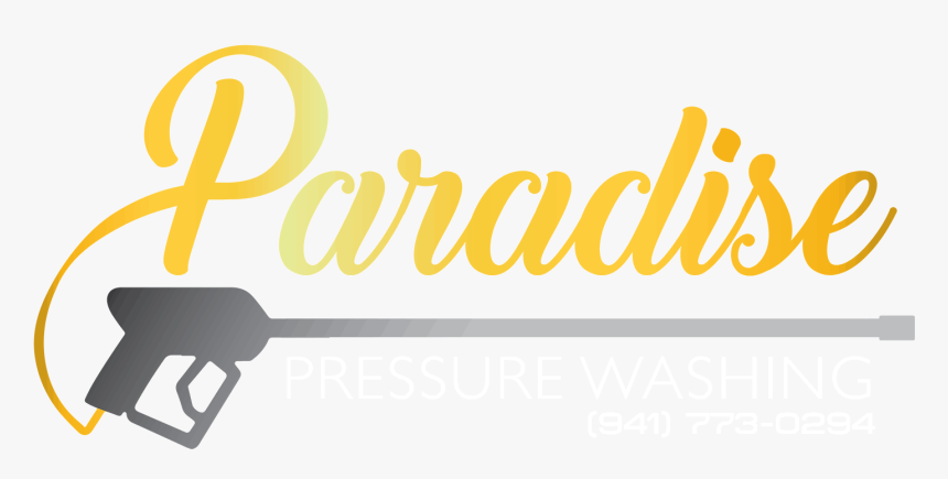 Paradise Pressure Washing Florida Sarasota Fl Services - Sign, HD Png Download, Free Download