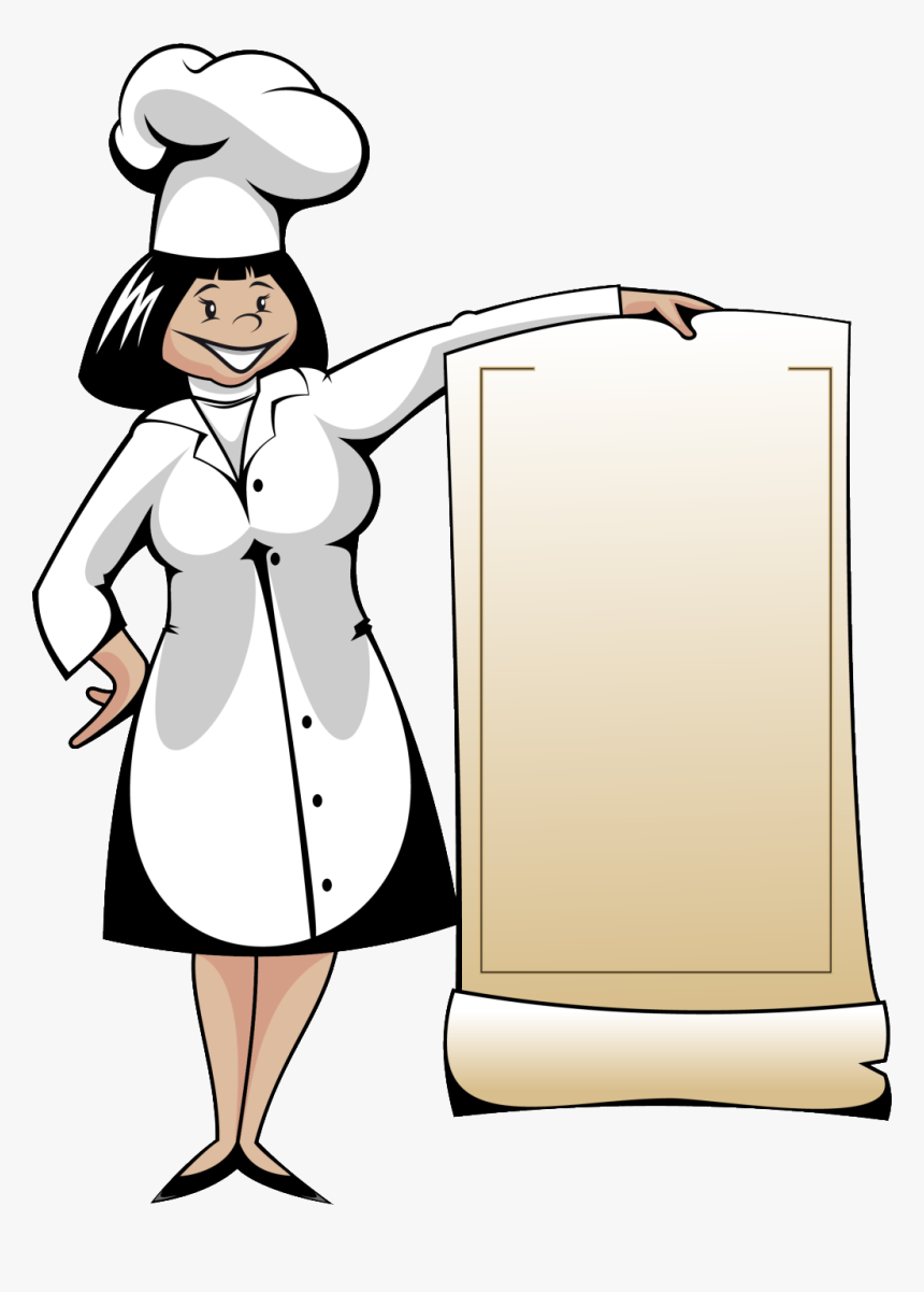 female chef clipart png