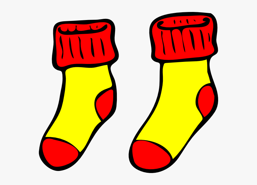 Stripe Clipart Socks - Purple Socks Clipart, HD Png Download, Free Download