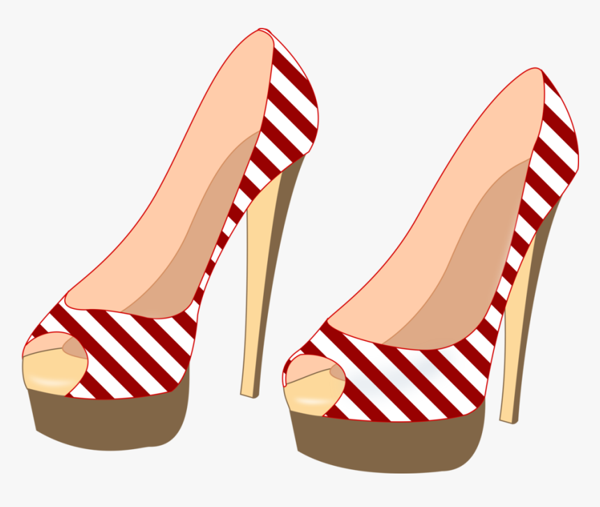 Sandal,high Heeled Footwear,outdoor Shoe - Sandal Clipart, HD Png Download, Free Download