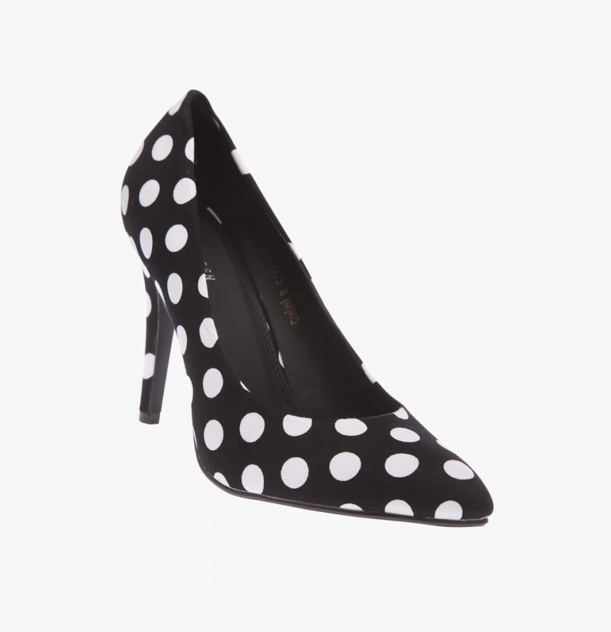 Polka Dot Womens Shoe Png - Basic Pump, Transparent Png, Free Download