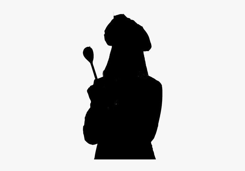 Women Chef Png Transparent Images - Silhouette, Png Download, Free Download