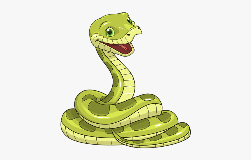 Reptiles Png Transparent Images - Snake Cartoon, Png Download, Free Download