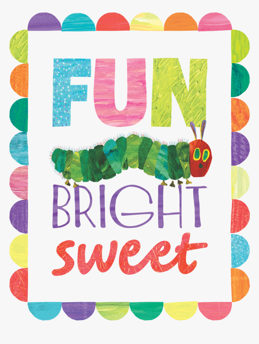 Eric Carle Hungry Caterpillar Bright - Illustration, HD Png Download, Free Download