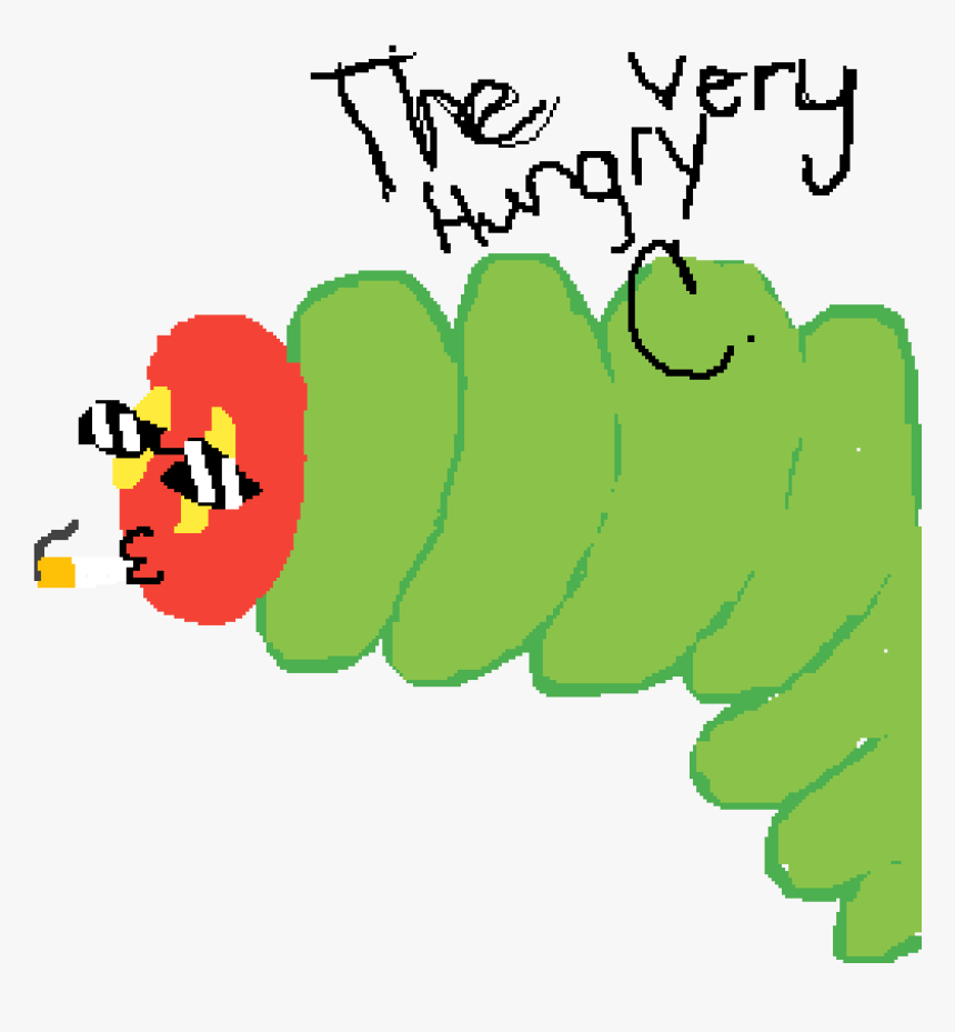 The Very Hungry Caterpillar Clipart , Png Download, Transparent Png, Free Download