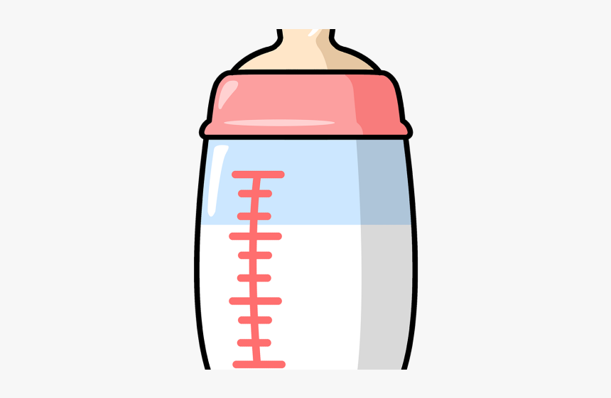 Cartoon Baby Stuff - Baby Milk Bottle Clipart, HD Png Download, Free Download