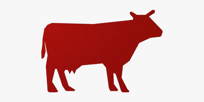 Cute Cow Png Transparent Images - Cow Png Silhouette, Png Download, Free Download