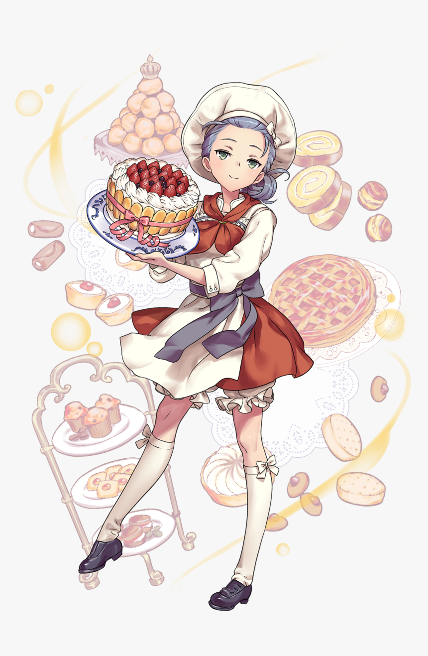 Anime Chefs Girl , Transparent Cartoons - Anime Girl Anime Chef, HD Png Download, Free Download