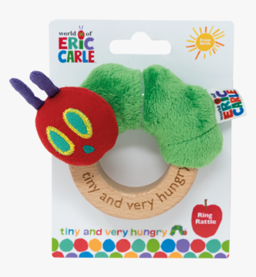 Tiny Caterpillar Ring Rattle - The Very Hungry Caterpillar, HD Png Download, Free Download