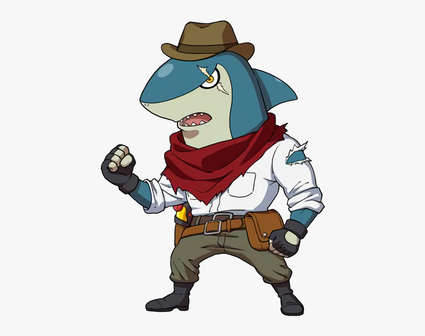 Yo-kai Watch Wiki - Yo Kai Watch 3 Indiana Jaws, HD Png Download - kindpng