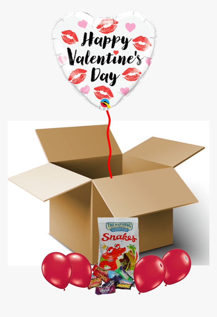 Transparent Kissy Lips Png - Valentine's Day Boyfriend Balloons, Png Download, Free Download