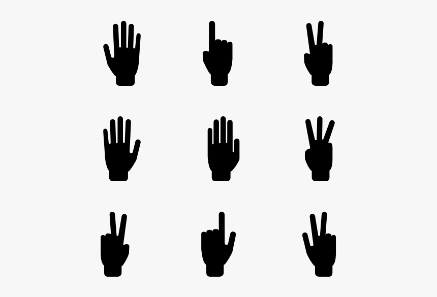 Finger Icons, HD Png Download, Free Download