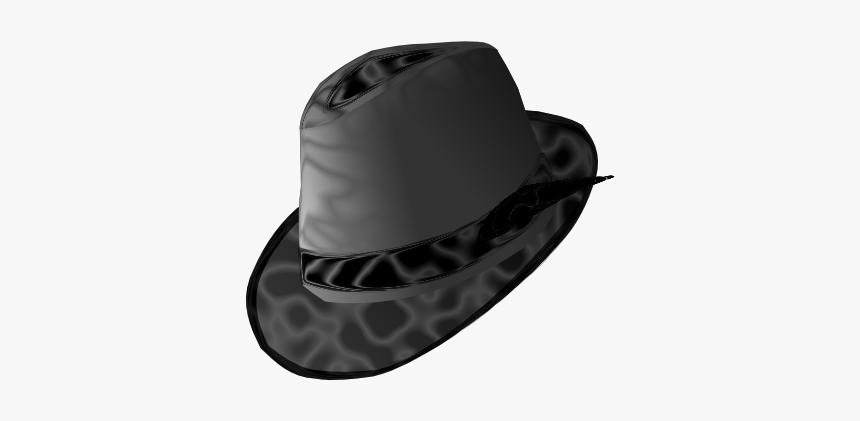 Gray Hat Svg Clip Arts - Sombrero De Hombre Png, Transparent Png, Free Download