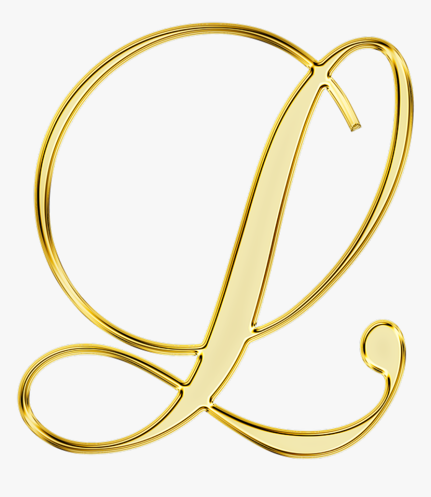 #l #gold #letter #words #ftestickers - Gold Letter L Png, Transparent Png, Free Download