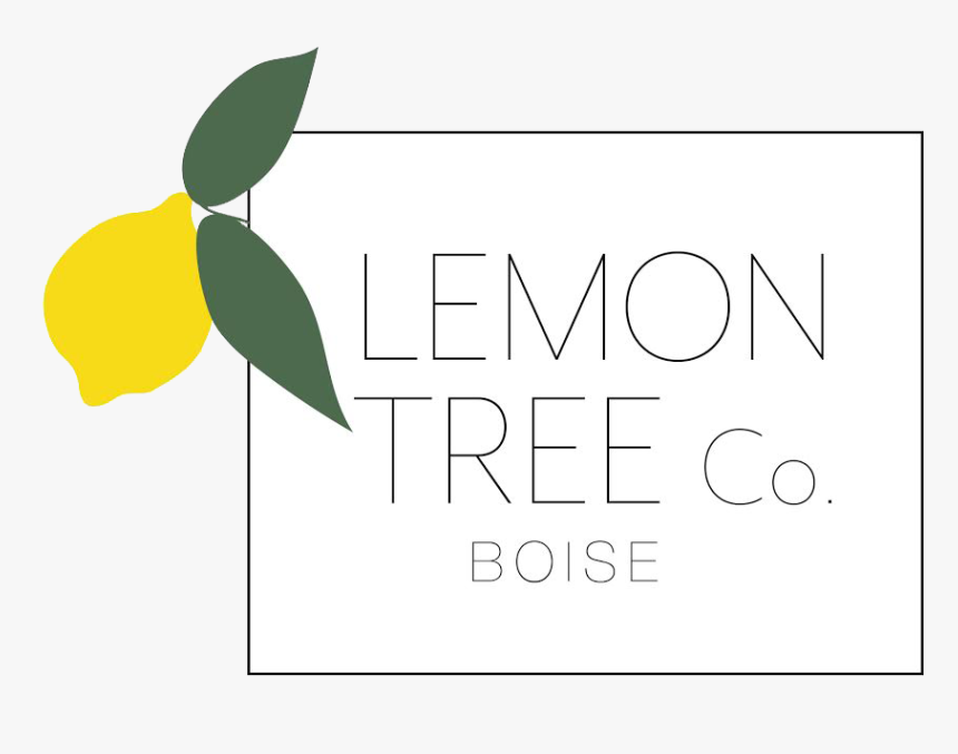 Transparent Lemon Tree Clipart - Graphic Design, HD Png Download, Free Download